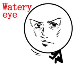 Cool man of words 2nd sticker #12310069