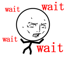 Cool man of words 2nd sticker #12310071