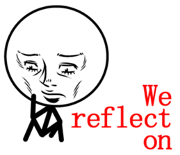 Cool man of words 2nd sticker #12310072