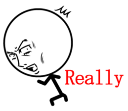 Cool man of words 2nd sticker #12310078