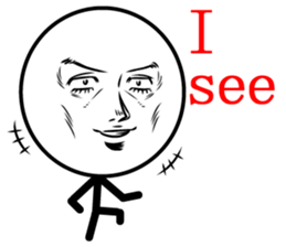 Cool man of words 2nd sticker #12310081