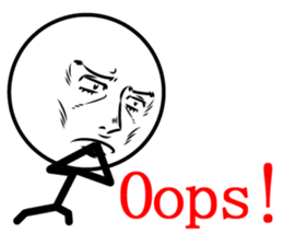 Cool man of words 2nd sticker #12310083