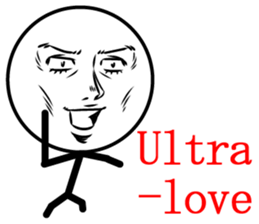 Cool man of words 2nd sticker #12310084