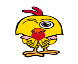 Baby G-chicken sticker #12310255