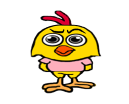 Baby G-chicken sticker #12310257
