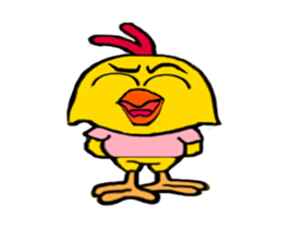 Baby G-chicken sticker #12310265