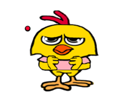Baby G-chicken sticker #12310268