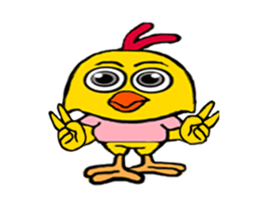 Baby G-chicken sticker #12310269