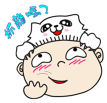 Jummy and Bobby protection of animals sticker #12310351