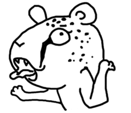 animals would say sticker #12310539