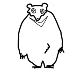 animals would say sticker #12310556