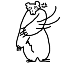 animals would say sticker #12310557