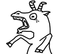 animals would say sticker #12310558