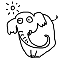 animals would say sticker #12310560