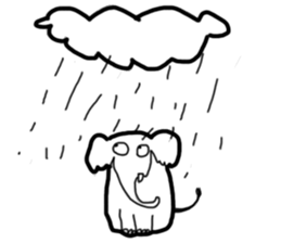 animals would say sticker #12310561