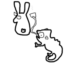 animals would say sticker #12310564