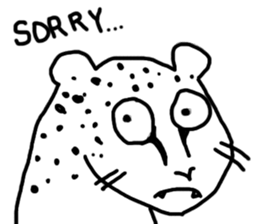 animals would say sticker #12310569