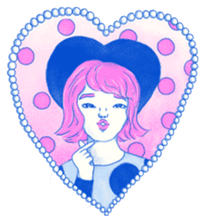 sweet girls and some boys sticker #12310767