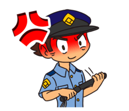 Officer Horitsu sticker #12310858