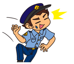 Officer Horitsu sticker #12310876
