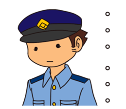 Officer Horitsu sticker #12310878