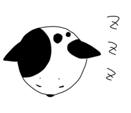 One shot cat sticker #12311066