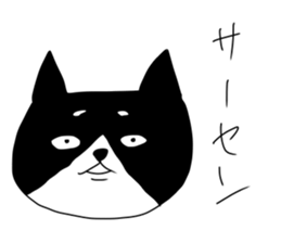 One shot cat sticker #12311070