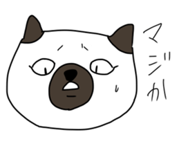 One shot cat sticker #12311078