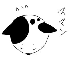 One shot cat sticker #12311079