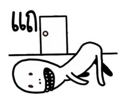 Mr.Head oval Street show sticker #12311096