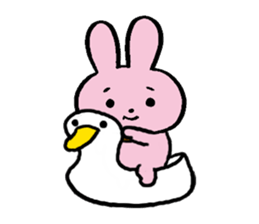Super Kawaii Rabbit sticker #12311238