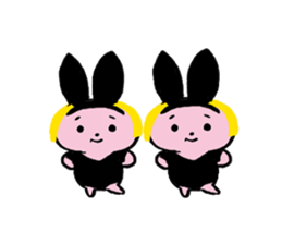 Super Kawaii Rabbit sticker #12311244
