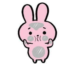 Super Kawaii Rabbit sticker #12311260