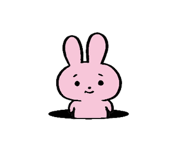 Super Kawaii Rabbit sticker #12311273