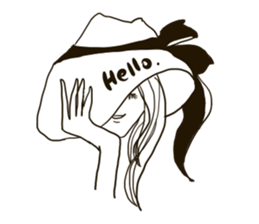 Simply Girl's Talk (English & Japanese) sticker #12311318