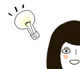 Simply Girl's Talk (English & Japanese) sticker #12311332