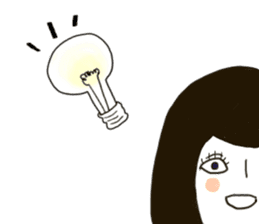 Simply Girl's Talk (English & Japanese) sticker #12311332