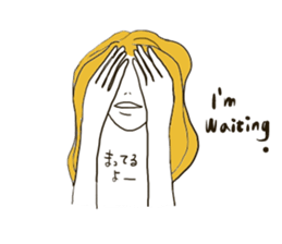 Simply Girl's Talk (English & Japanese) sticker #12311335