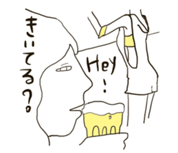 Simply Girl's Talk (English & Japanese) sticker #12311350