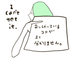 Simply Girl's Talk (English & Japanese) sticker #12311353