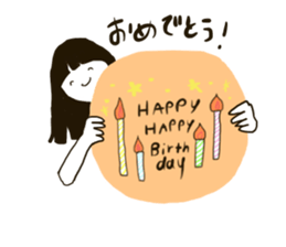 Simply Girl's Talk (English & Japanese) sticker #12311356