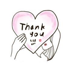 Simply Girl's Talk (English & Japanese) sticker #12311357