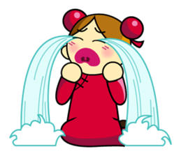 Pengyou Buddy - The Chinese boy and girl sticker #12311458