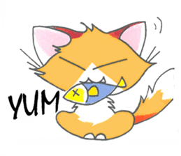 Foxy The Cat sticker #12312325