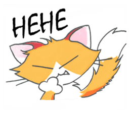 Foxy The Cat sticker #12312334