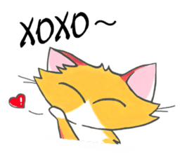 Foxy The Cat sticker #12312339