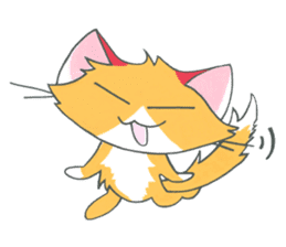 Foxy The Cat sticker #12312342