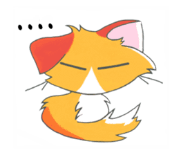 Foxy The Cat sticker #12312343