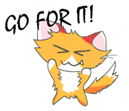 Foxy The Cat sticker #12312344