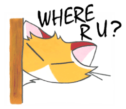 Foxy The Cat sticker #12312345